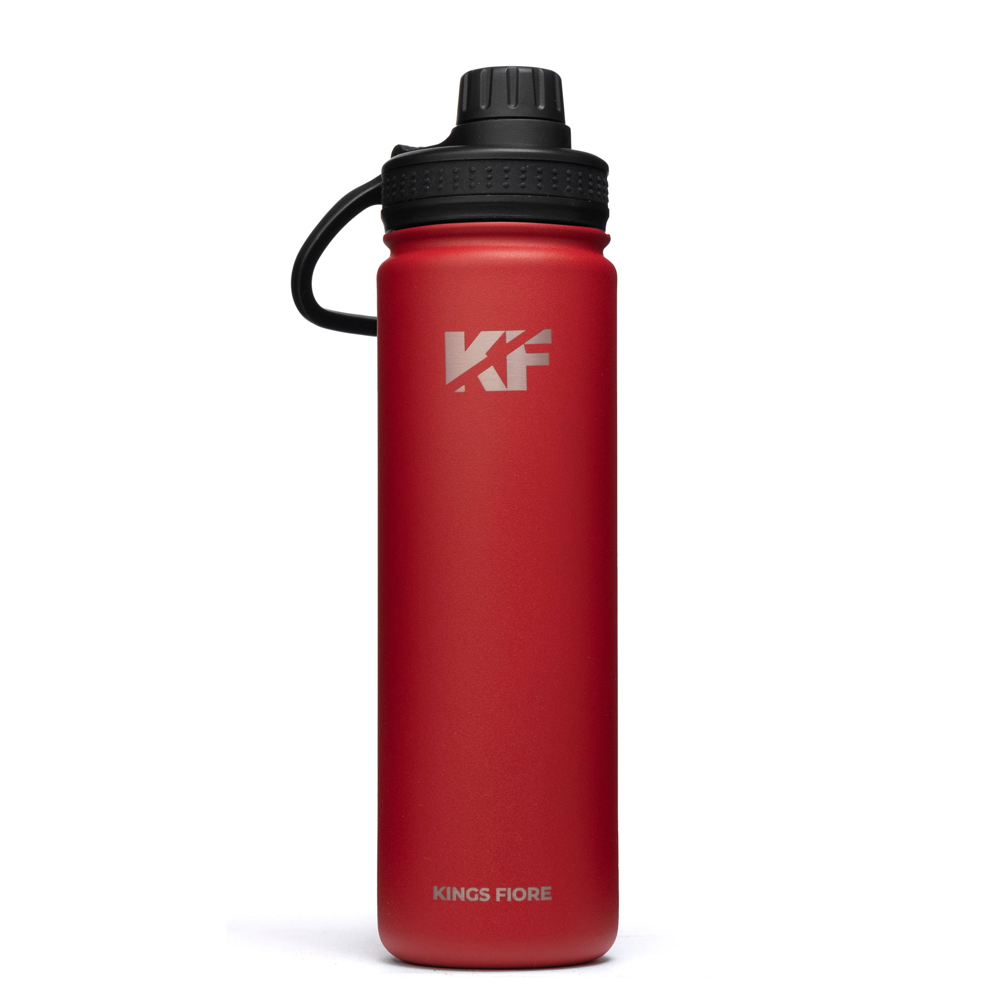 Kings Fiore Stainless Steel Water Bottle (22 oz, Fire Finch Red)
