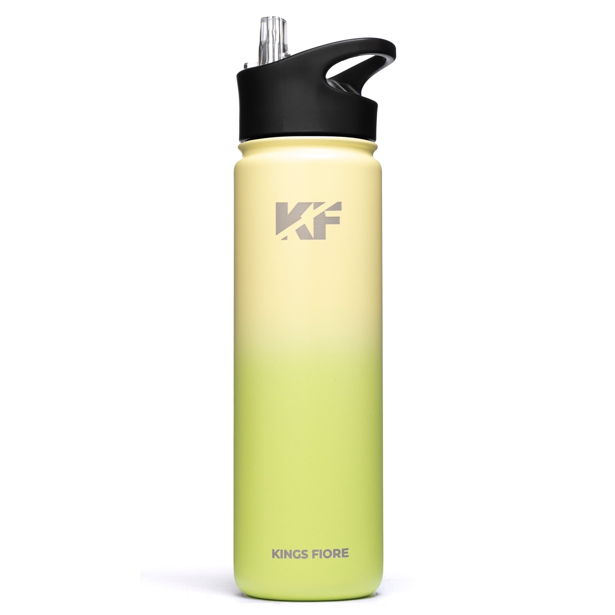 Kings Fiore Stainless Steel Water Bottle (22 oz, Lime)
