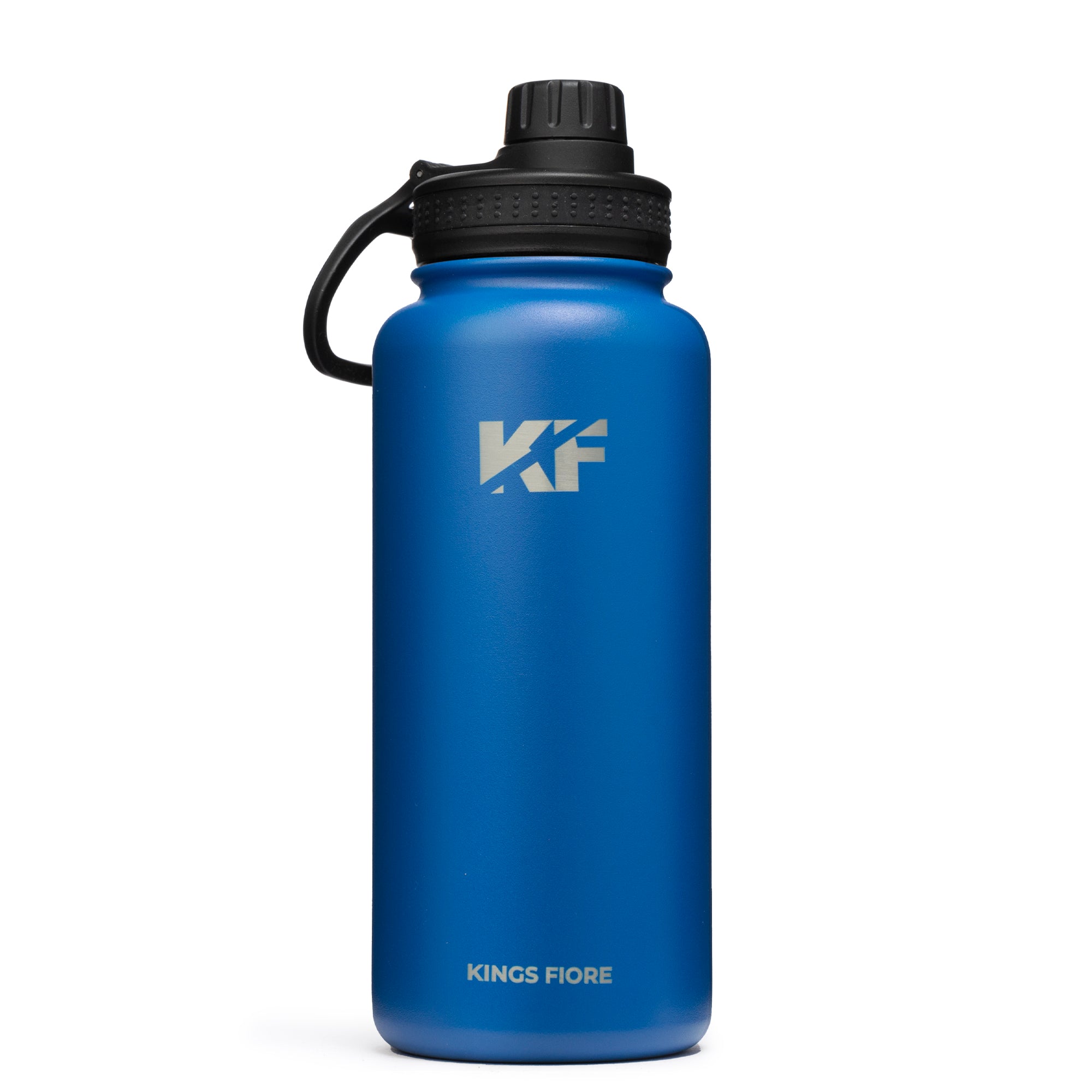 Kings Fiore Stainless Steel Water Bottle (32 oz, Blue)