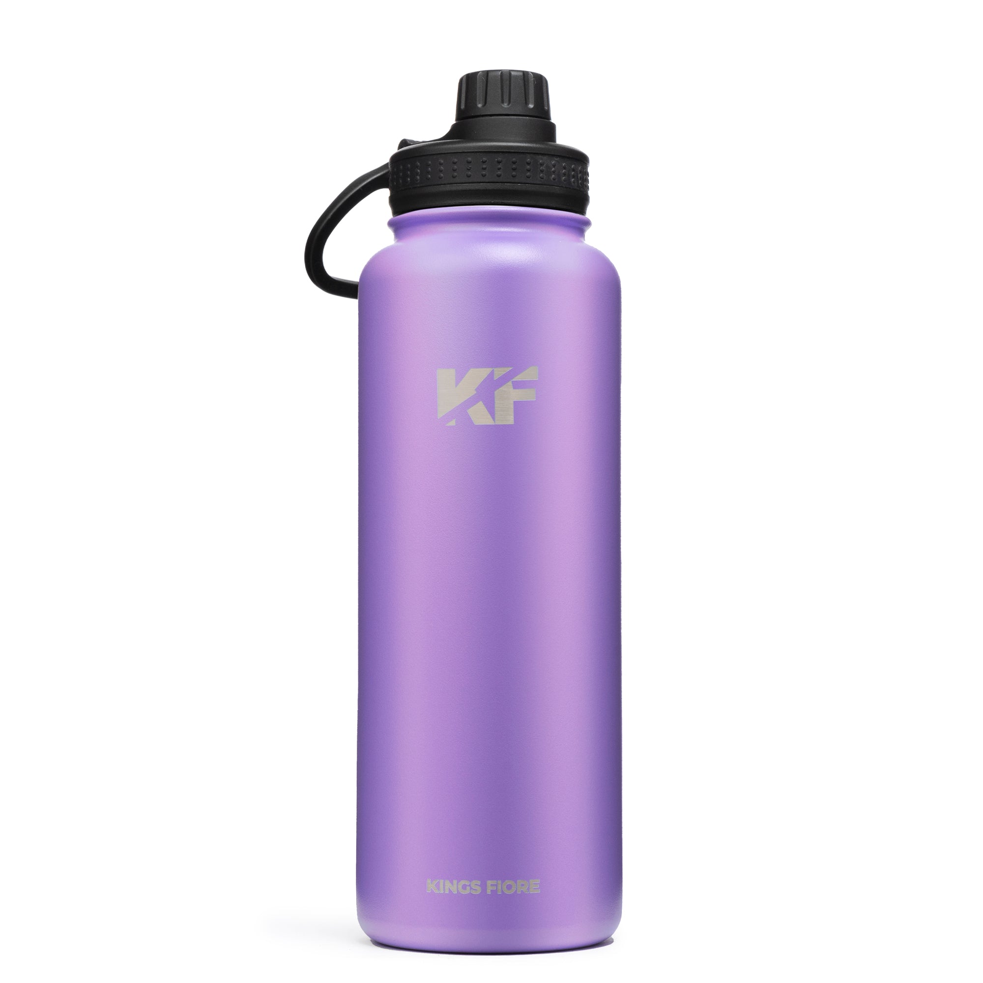 Kings Fiore Stainless Steel Water Bottle (40 oz, Very Purple)